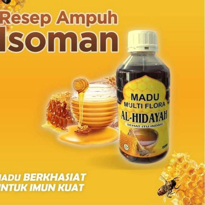 

KODEDd2D7--Madu Multiflora Al Hidayah 1500gr POM RI Halal ( Sehat Itu Indah ) Asli | Original