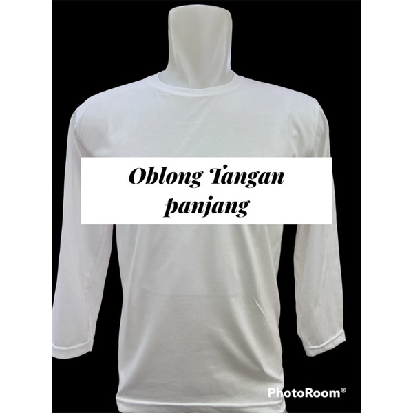 KAOS OBLONG PRIA /TANGAN PANJANG /OBLONG PRIA TANGAN PANJANG