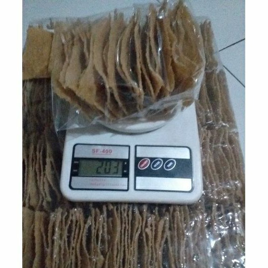 

krupuk gendar/ karak /puli rasa bawang gurih 200gr