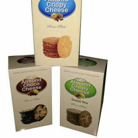 

limited Edition✔️PAKET HEMAT 3 ALMOND CRISPY CHEESE WISATA RASA|KD5