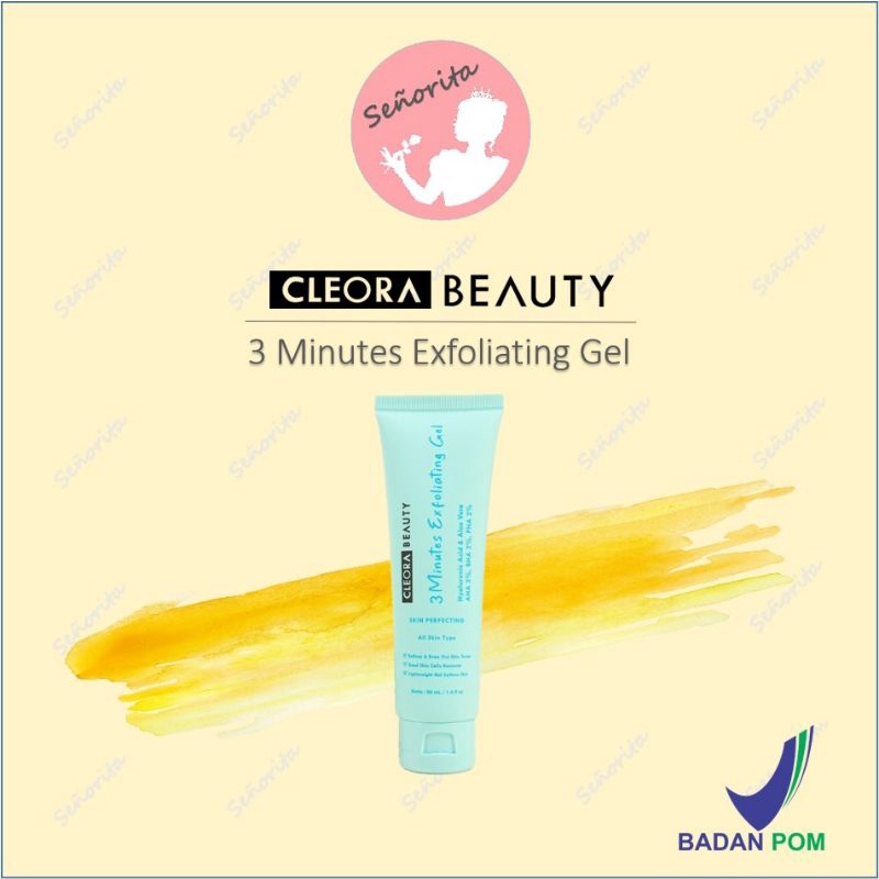 Jual CLEORA BEAUTY 3 Minutes Exfoliating Gel 50ml Shopee Indonesia