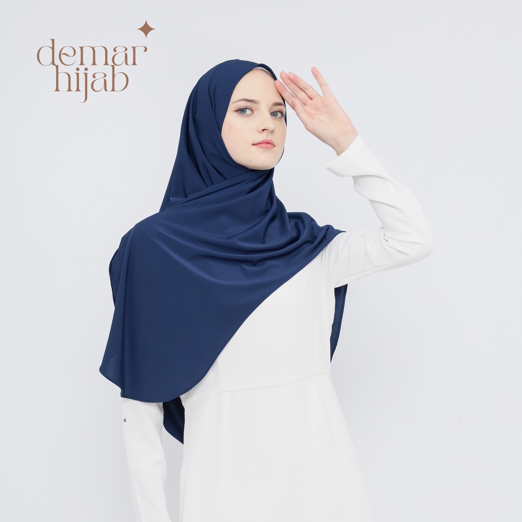 Demar Hijab - Ziba (Pashmina Oval Instan Jersey Super Premium)