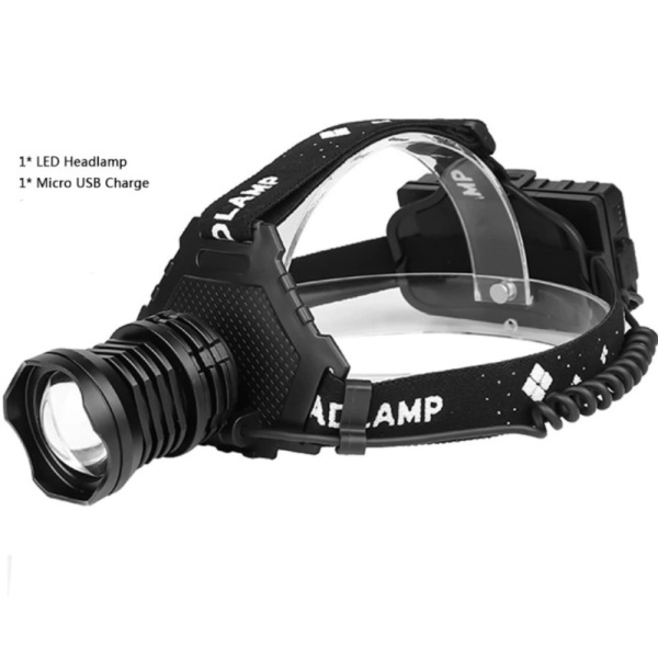 Jual Senter Kepala Headlamp Super Bright LED XHP70 1000 Lumens P70 Diskon