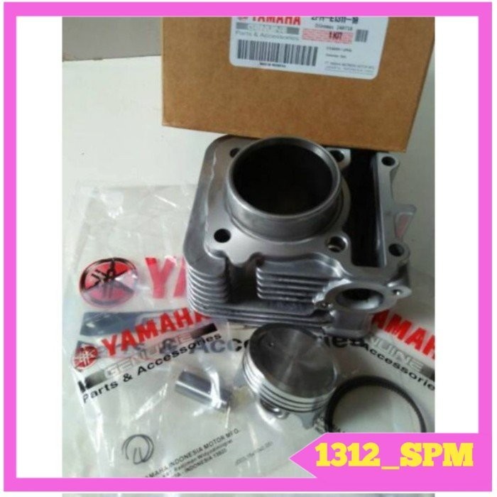 BLOK SEHER KOMPLIT ISI PISTON YAMAHA MIO M3 - Original Equipmen Manufakture