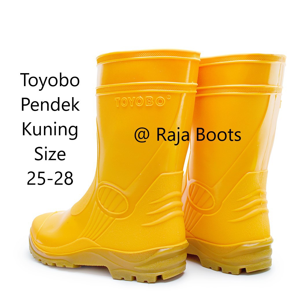 Sepatu Boot Pendek Toyobo &amp; MaxSafe Kuning