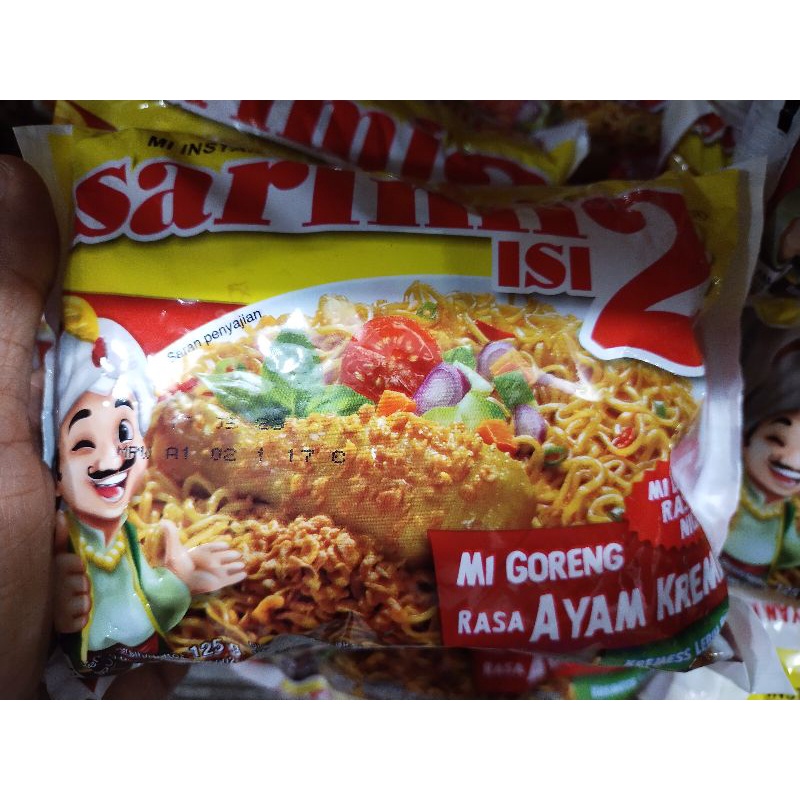 

Sarimi isi 2 Mi Goreng rasa Ayam Kremes