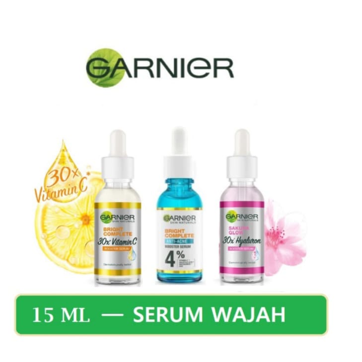 GARNIER 30X BOOSTER SERUM ALL VARIANT 15 ML