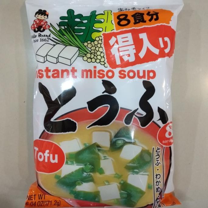 

}}}}}}] Miyasaka Sup Miso Instan Jepang 8 servings