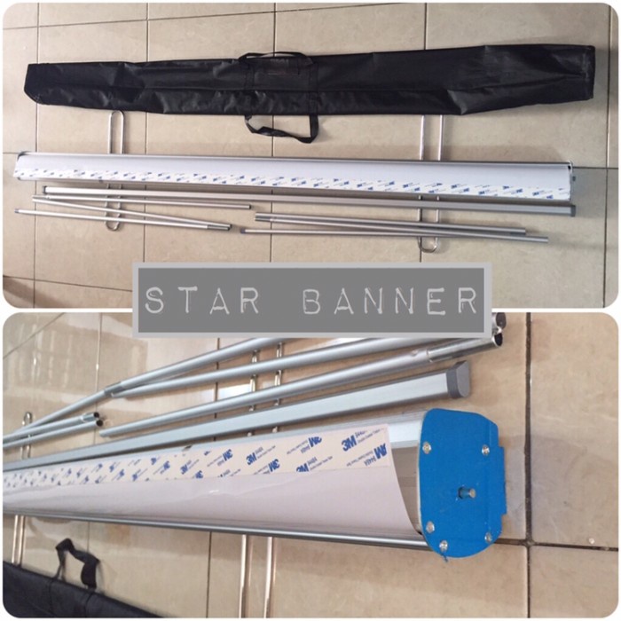 

Premium Roll Up Banner 150X200 (Kaki Stainless)