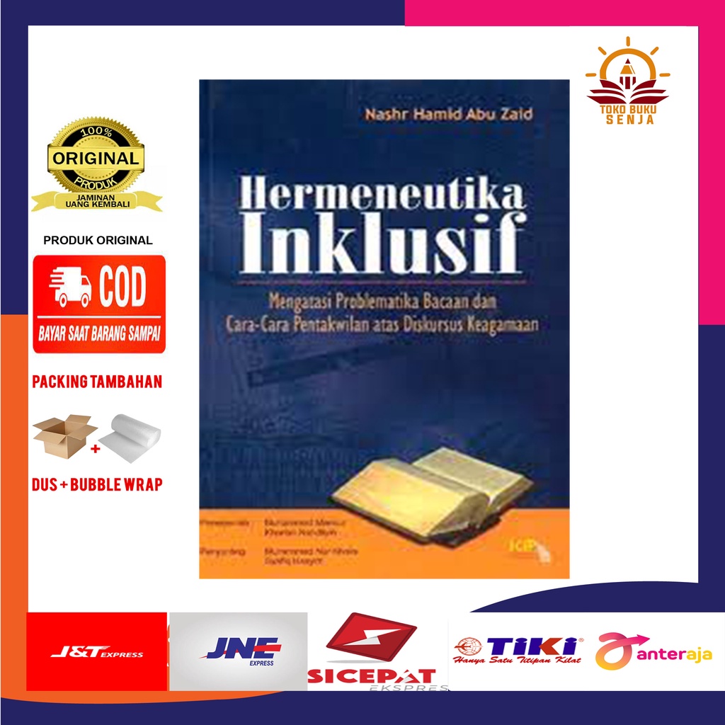 Buku Hermeneutika Inklusif - Nashr hamid abu zaid