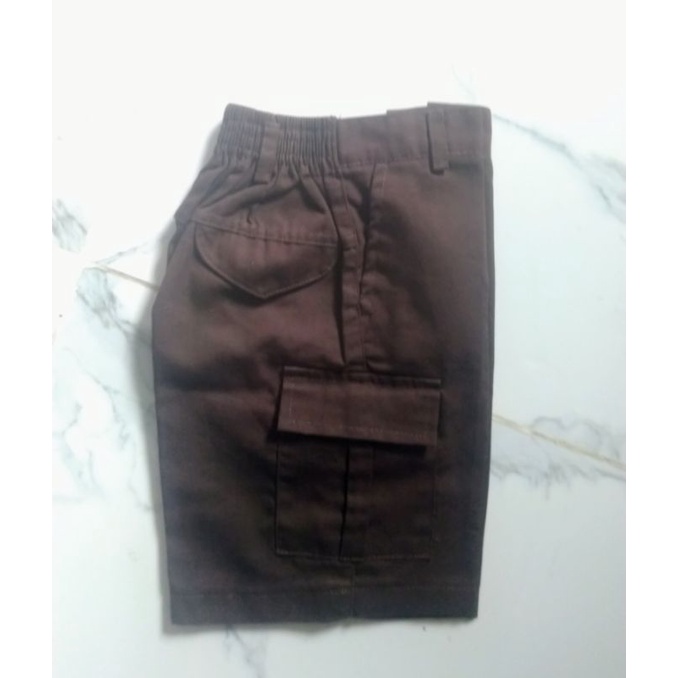 CELANA PENDEK COKLAT PRAMUKA TK/SD