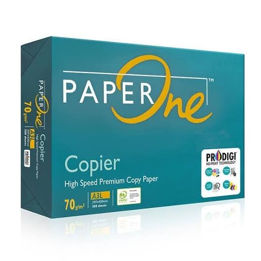 

SALE Kertas HVS A3 70 gram paperone ( 1 rim )