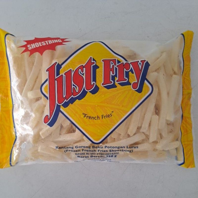 Just Fry Kentang Goreng Shoestring 450gr