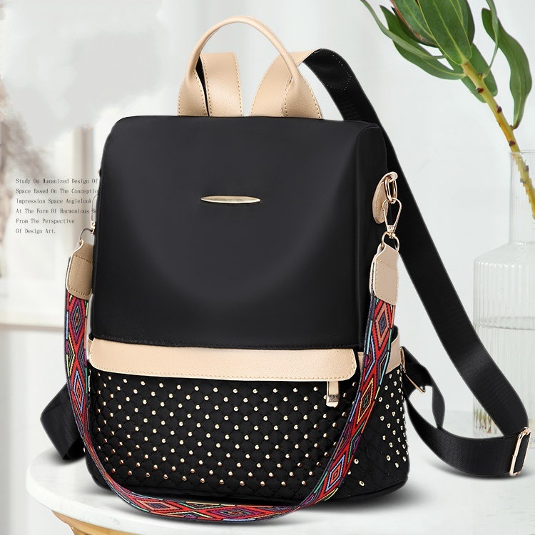 TAS RANSEL WANITA KOREA IMPORT BACKPACK ANTI AIR SUSIE TA668B5 GENDONG PUNGGUNG SEKOLAH KULIAH KERJA CEWEK REMAJA FASHION BAG KEKINIAN BATAM PREMIUM