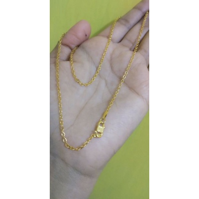 kalung medan yaxiya 18k replika emas awet