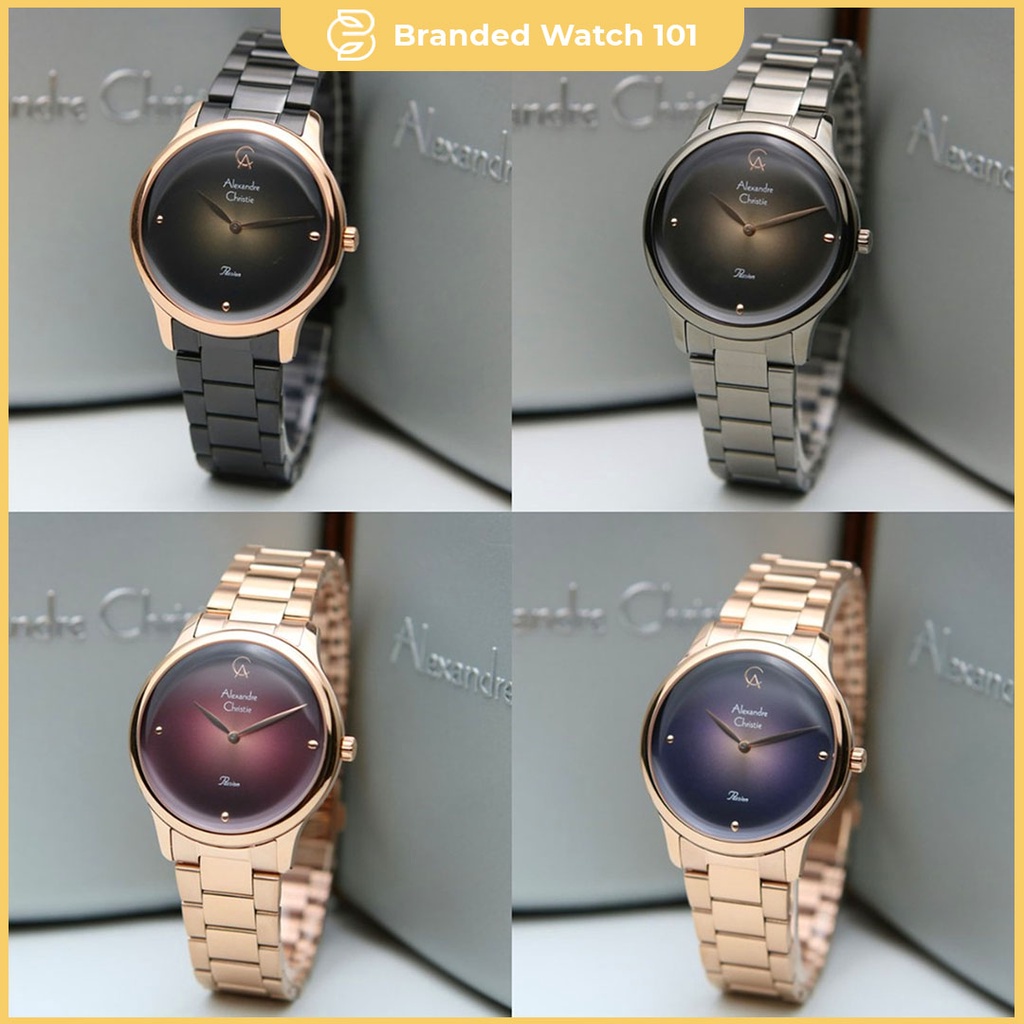 ORIGINAL Jam Tangan Wanita Alexandre Christie AC 2861 / AC2861 Garansi Resmi 1 Tahun