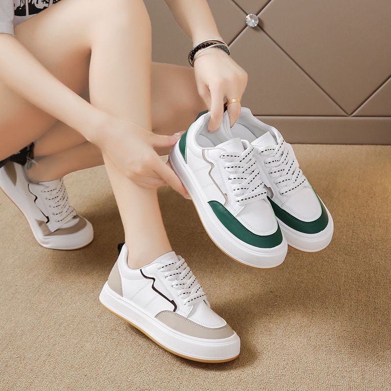 DDS9035 Sepatu Wanita Sneakers LINE Fashion Import Ready Jakarta Bisa COD (With Box)