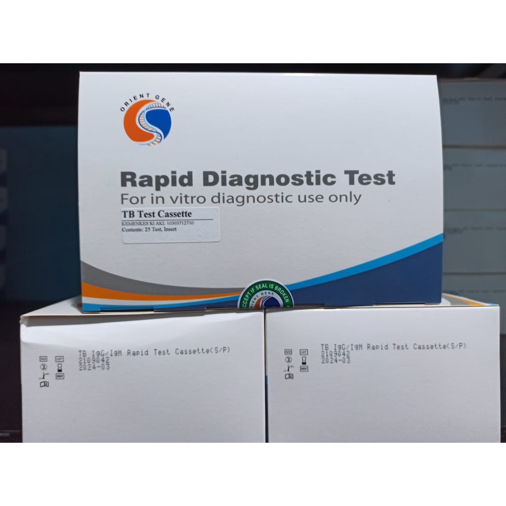 ORIENT GENE TB Cassette / Tes Tuberculosis Cassette isi 25 Test [S/P]