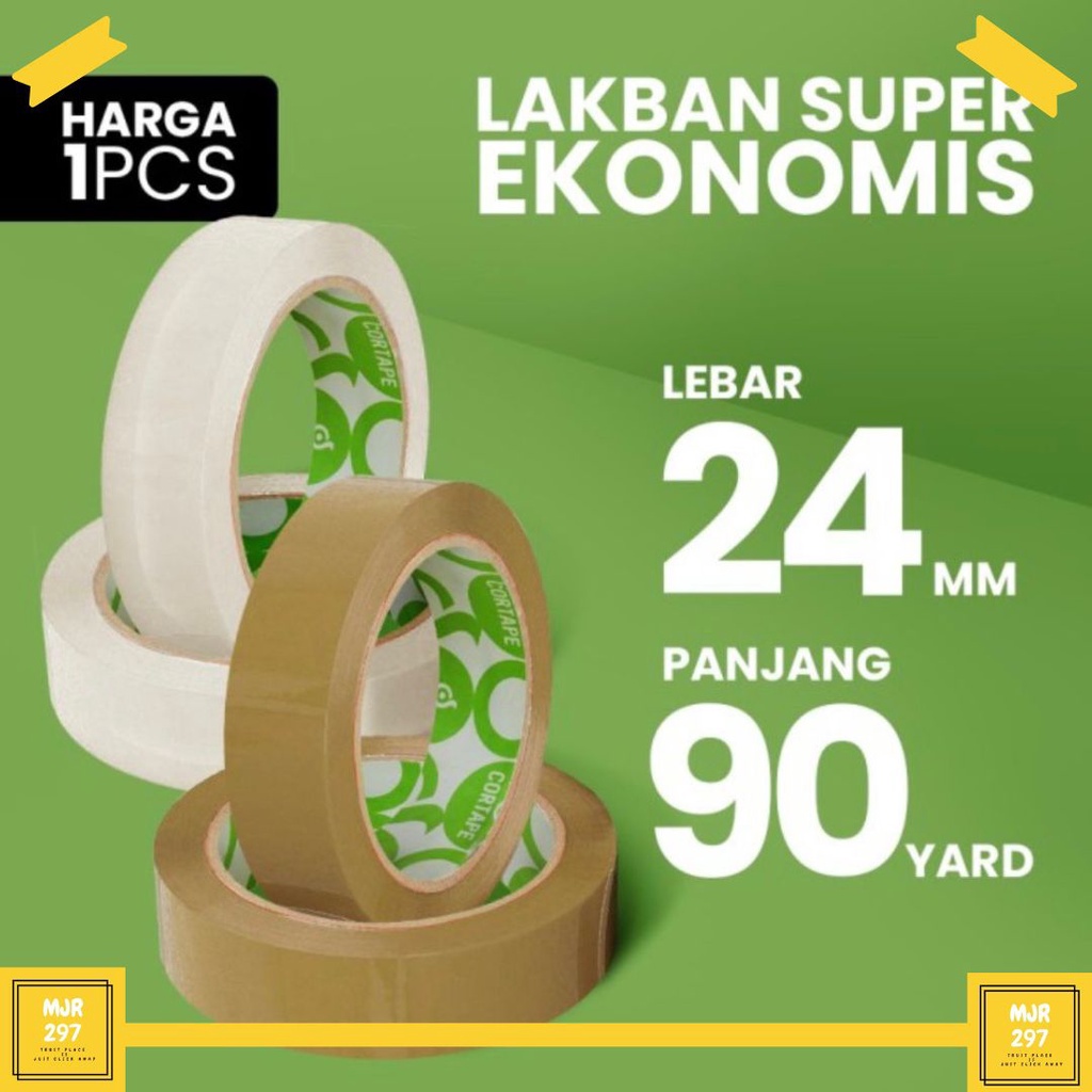 

LAKBAN BENING CORTAPE 45UM x 24MM x 90YARD