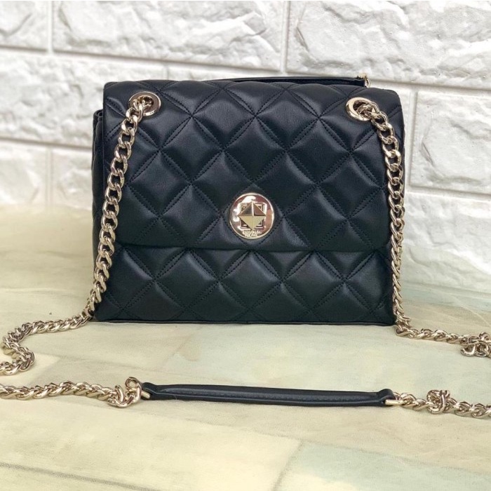 Kate Spade Natalia Small Flap Shoulder Black