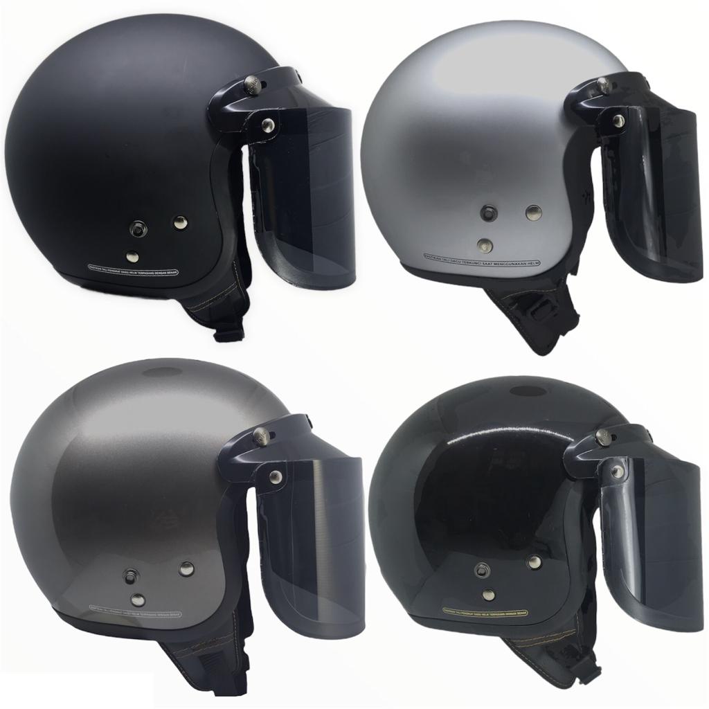 helm classic dewasa helm bogo SNI murah warna doff