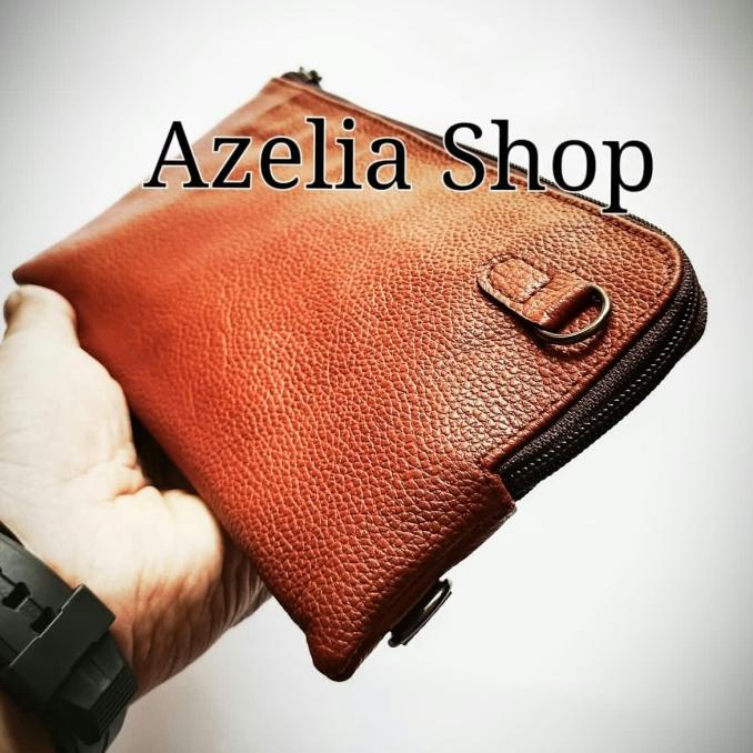 dompet tas hp selempang kulit pria/wanita/asli/sling bags original