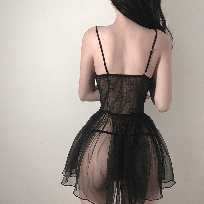 Pakaian dalaman seksi Transparent Piyama seksi seragam flirting Seduktif flirting