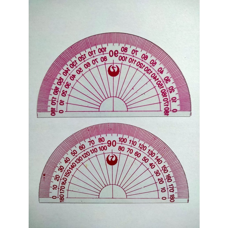 

Penggaris Busur Derajat Matematika Alat Ukur Sudut