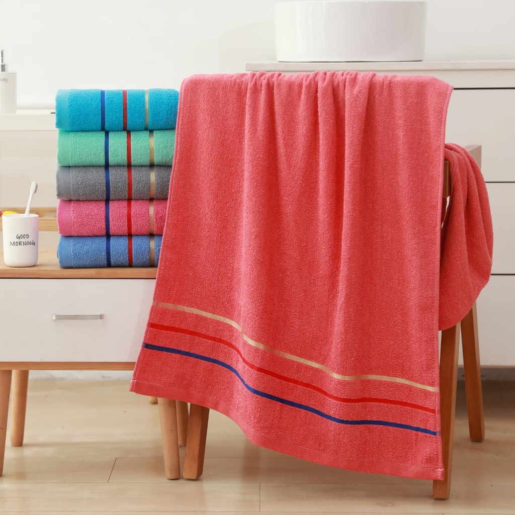VL - COD MURAH HANDUK  COTTON FASHION 70 X 140 CM CEPAT MENYERAP AIR