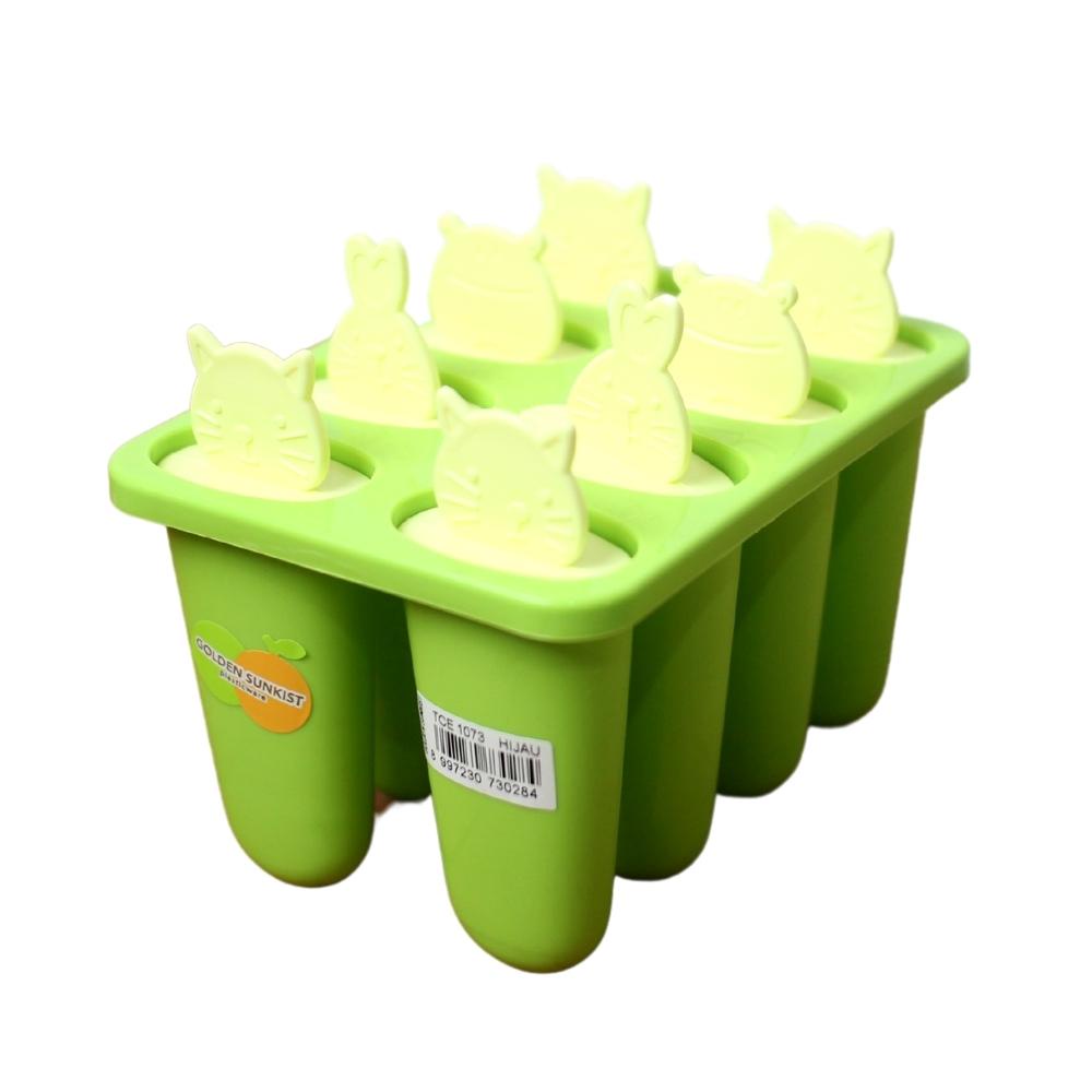 Cetakan Ice Cream Golden Sunkist Hijau TCE 1073 / Cetakan Puding, Jelly, Ice cream, dll