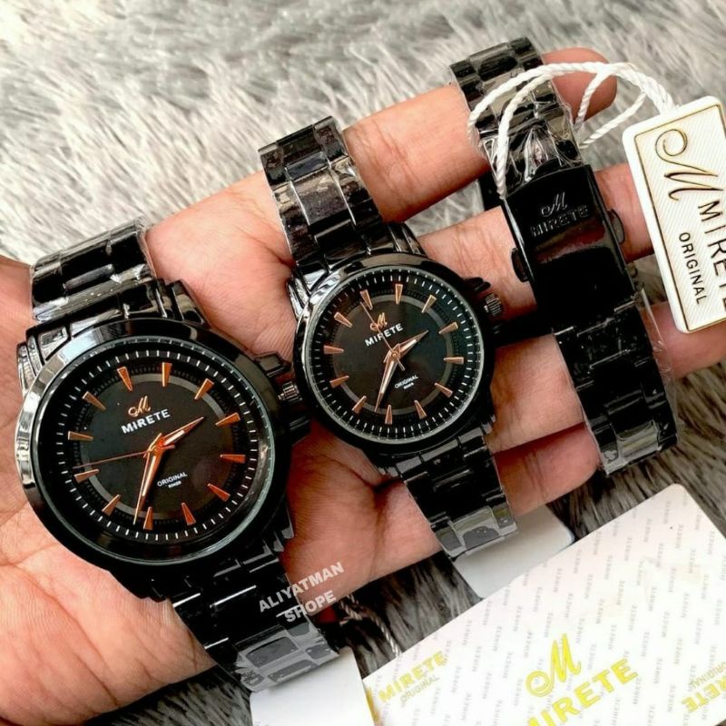 JAM TANGAN COUPLE PRIA&amp;WANITA MIRETE ORIGINAL