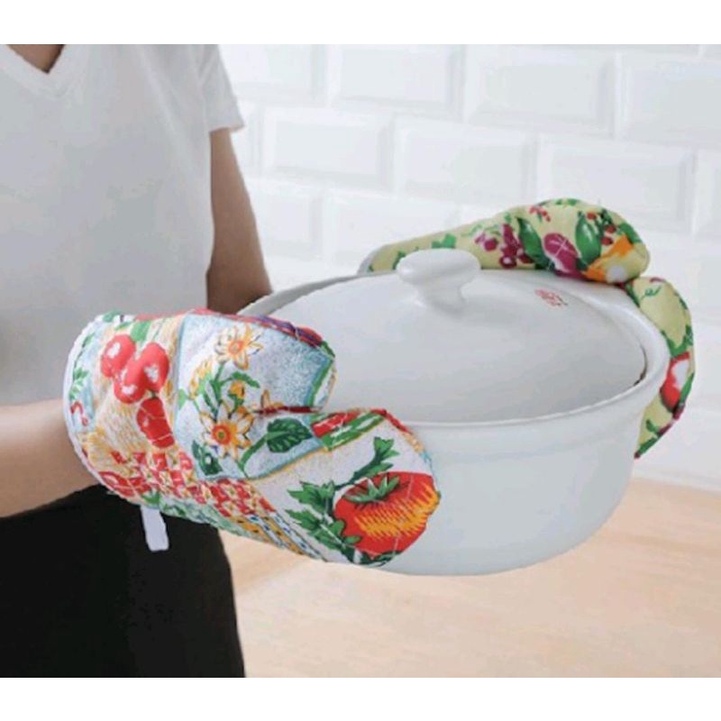 Sarung Tangan Oven Sarung Tangan Anti Panas Pelindung Tangan