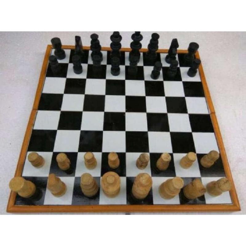 Papan Catur Kayu Besar 50 x 50 cm Jumbo XL murah