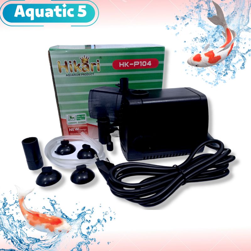 PROMO MURAH POMPA KOLAM AQUARIUM HIDROPONIK HIKARI P 104