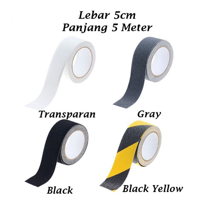 

LAKBAN LANTAI ANTI SLIP ANTI LICIN Safety Walk Tape