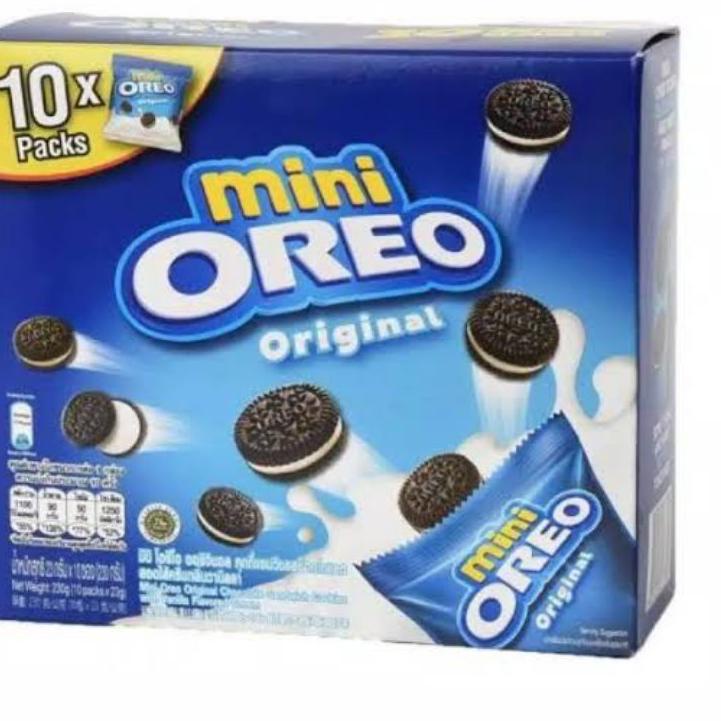 

Langsung pesan--Oreo mini original ( 10pcsx20.4gr) cemilan murah dan enak