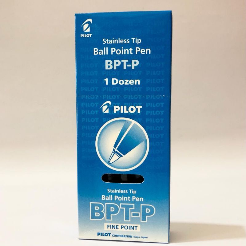 

Pulpen Bolpen Bolpoint Pilot BPT - P / BPTP Asli Original per pack/ isi 12pcs