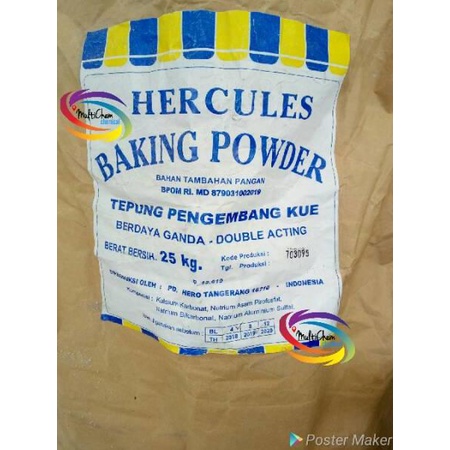 

Model Terkini.. BAKING HERCULES. PENGEMBANG. DOUBLE ACTING. FOOD GRADE. 500gr 81