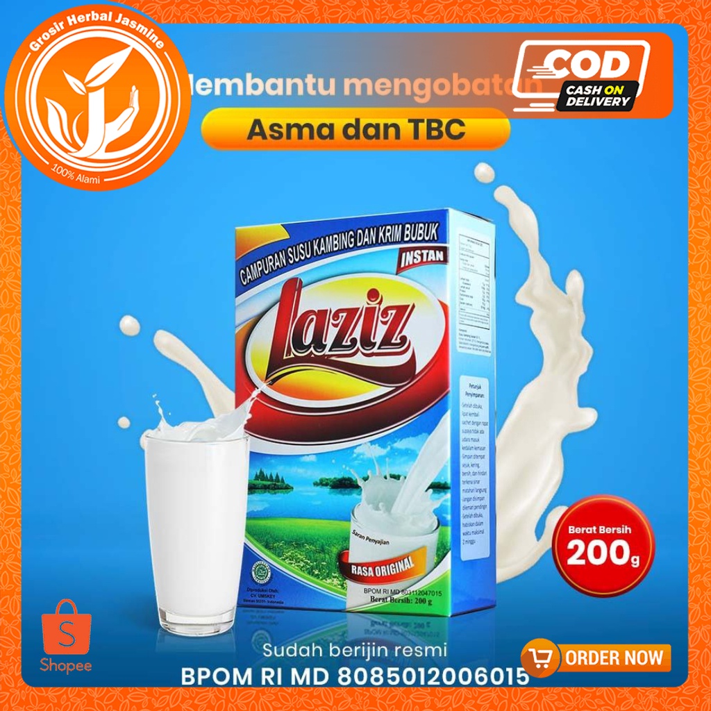 

Susu Kambing Ettawa Laziz Rasa Original / Susu kambing Serbuk Laziz