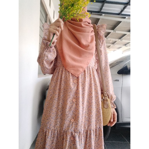 gamis susun / gamis pantai / dress pantai