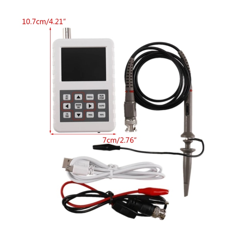 Osiloskop Mini 5Mhz Bandwidth 20MSps Dengan Fungsi Penyimpanan Gelombang