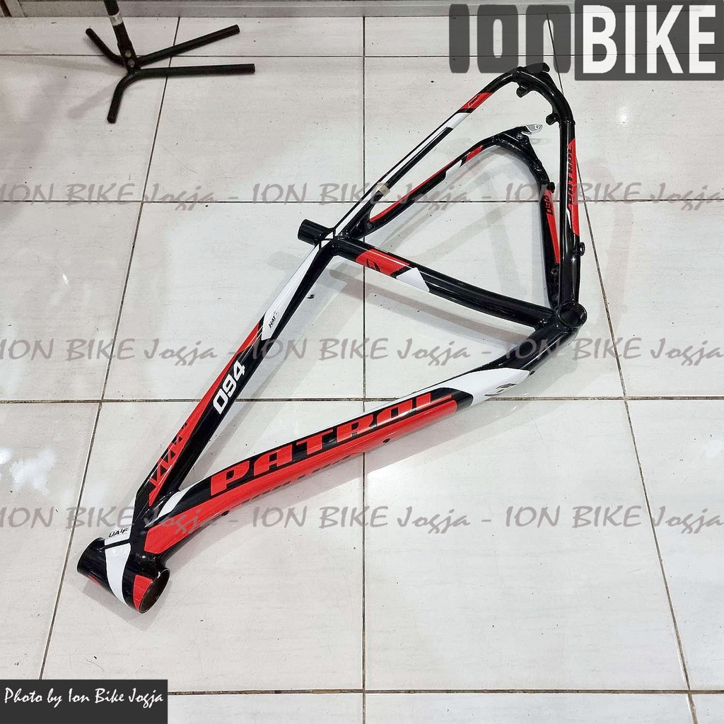 Frame Patrol 094 Black Red 29 Inch Old Stock Sale Sepeda MTB Frameset - Frame Sepeda Gunung Patrol 2