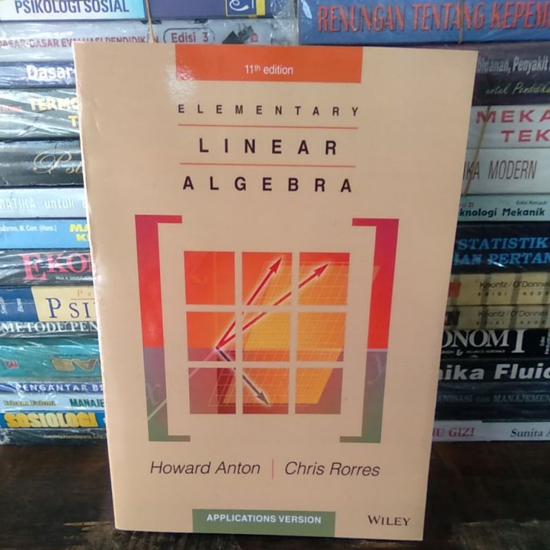 buku ELEMENTARY LINEAR ALGEBRA HOWARD ANTON