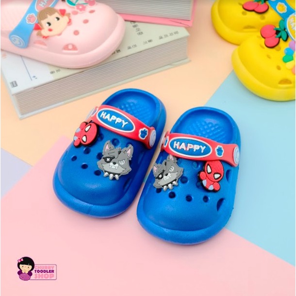 littlekiddoss Sendal Bapao Anak Laki-Laki Import Sandal Eva Anak Perempuan 1 Tahun - 6 Tahun SH2140N