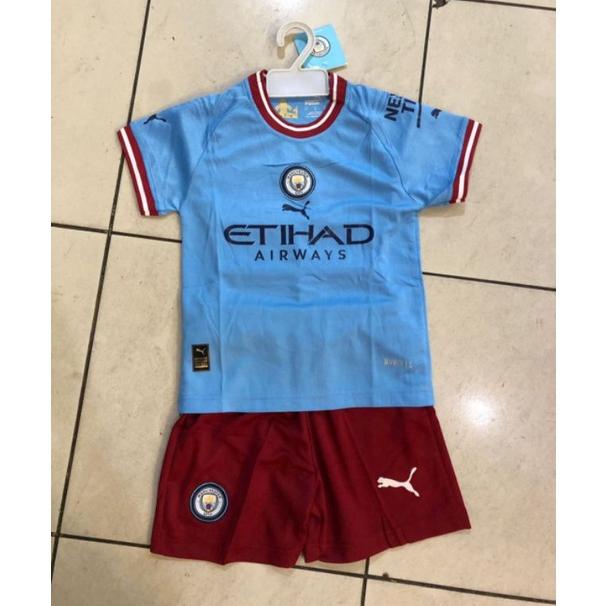 JERSEY BOLA MAN CITY HOME KIDS ANAK 2022 2023 TERLARISS...,,,,,