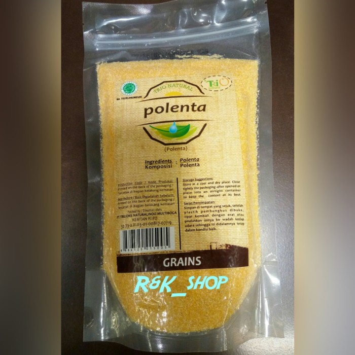 

Tepung Polenta Grain Trio Natural 500Gr P3