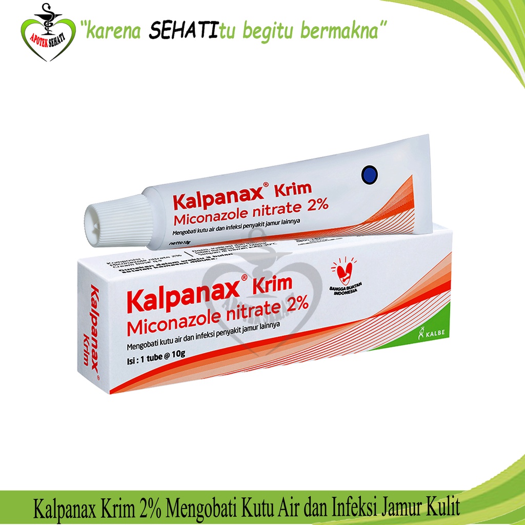 KALPANAK KRIM 5 GRAM Miconazole Jamur Panu Kadas Kurap Kutu Air