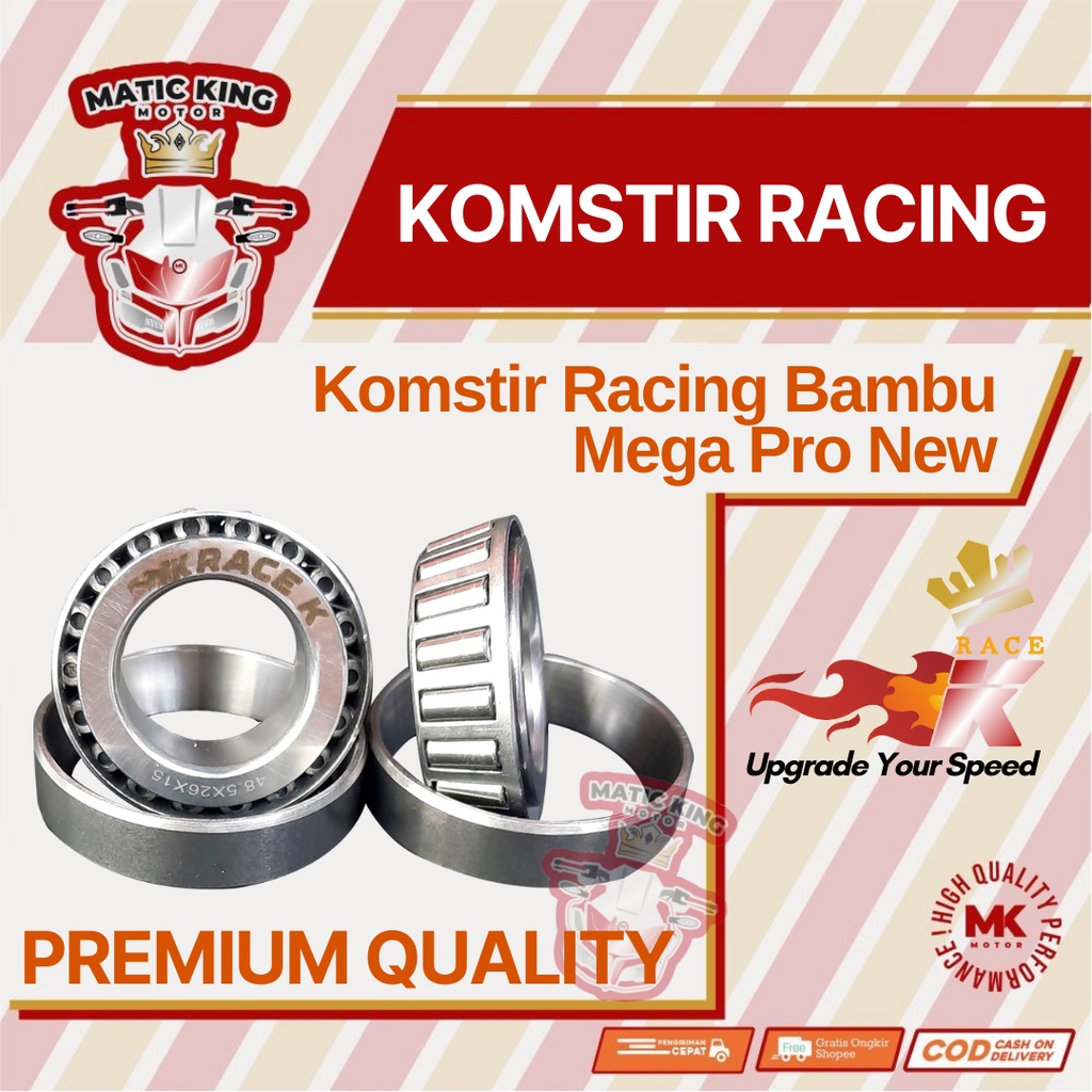 Komstir comstir Racing Bambu Honda New Megapro GL Pro Max Neotech WIN 100 125 150 Premium Race K