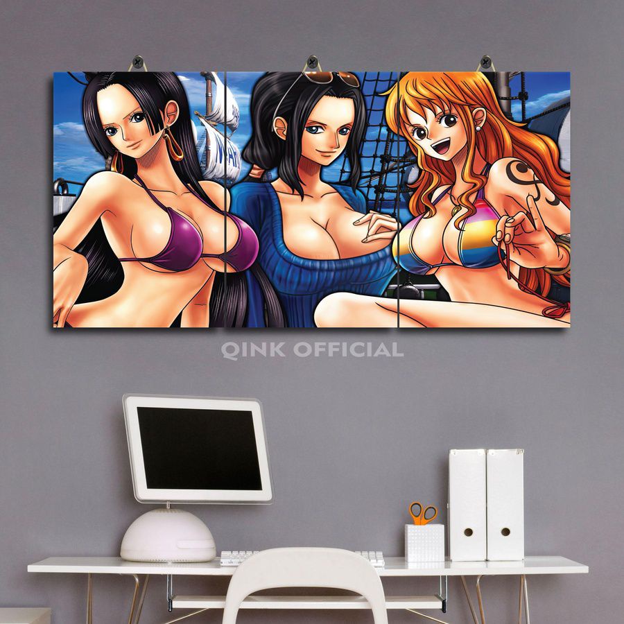 Jual 61 80 Hiasan Ruang Gambar One Piece 60x30 Multipanel 93pvadqjku Dekorasi Dinding Anime 6383