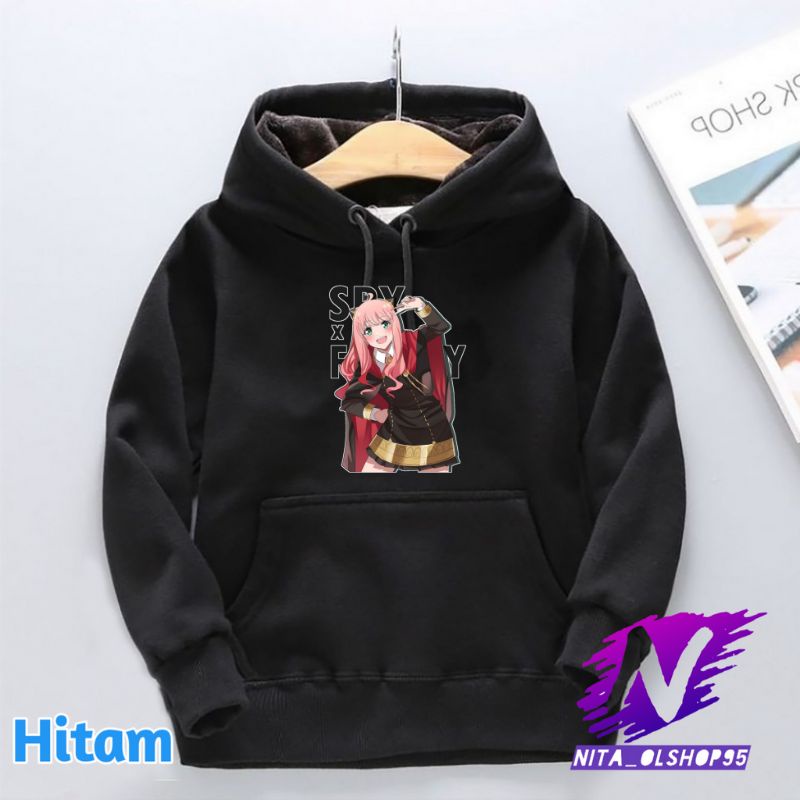hoodie anya sweater hoodie anak anime spy x family anya forger